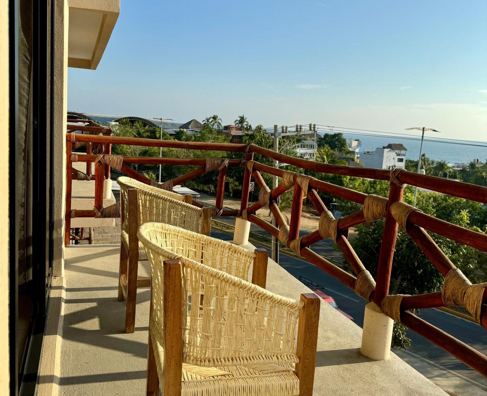 Casa Zianda - Amplios Apartamentos Con Vista Al Mar - A 7 Minutos Caminando De Playa Zicatela Brisas de Zicatela الغرفة الصورة