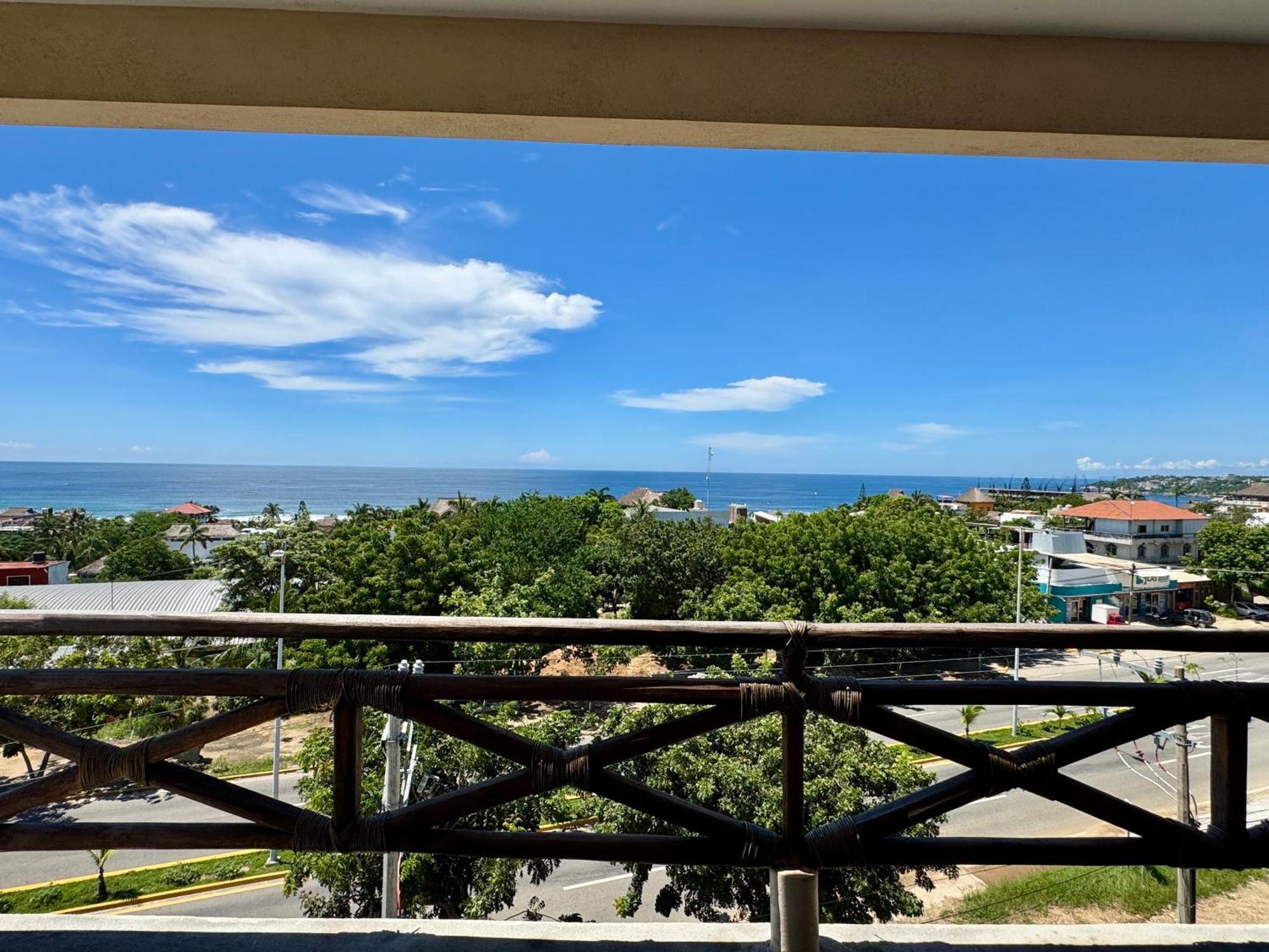 Casa Zianda - Amplios Apartamentos Con Vista Al Mar - A 7 Minutos Caminando De Playa Zicatela Brisas de Zicatela المظهر الخارجي الصورة