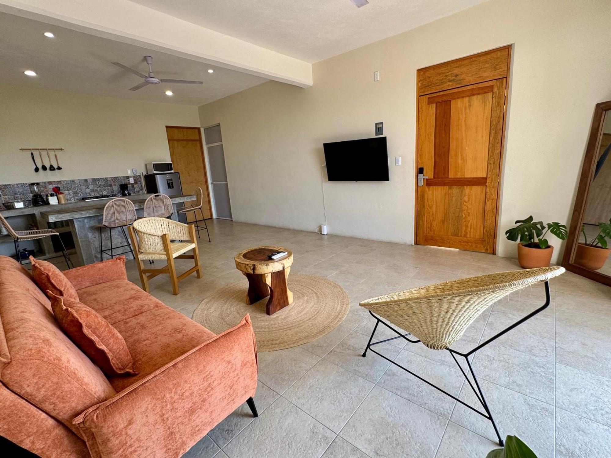 Casa Zianda - Amplios Apartamentos Con Vista Al Mar - A 7 Minutos Caminando De Playa Zicatela Brisas de Zicatela المظهر الخارجي الصورة